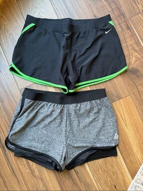 Nike/Reebok Shorts - Women's Running Shorts
